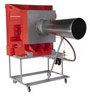 Portacool PAC2K24AD Hazardous Location Pneumatic Portable Evaporative Cooler, 24-Inch, 4898 CFM, Orange N11