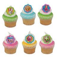 Shopkins&trade; I Love Shopkins&trade; Cupcake Rings - 24 ct