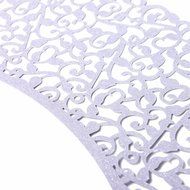 Yansanido 12 set pink Filigree Artistic Bake Little Vine Lace Laser Cut Cupcake Wrapper Cup Muffin Case Trays... N11