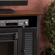 Antebellum Media Electric Fireplace - Antique White N6