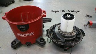 Craftsman &amp; Ridgid Replacement Filter 4 pack by Kopach N2