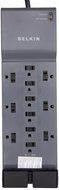 Belkin 12-Outlet Power Strip Surge Protector with 8-Foot Power Cord and Telephone / Ethernet / Coaxial Protection...