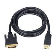 BuyCheapCables&reg; 6 Feet Gold Plated High Quality DisplayPort to DVI-D Dual Link Cable (6') N2