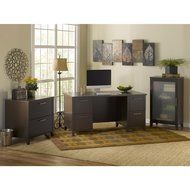 Bush Furniture Somerset Audio Cabinet or Bookcase N4
