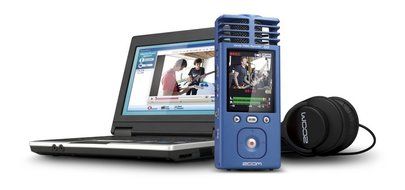 Zoom Q3 Handy Video Recorder (Metal Blue) (Discontinued by Manufacturer)