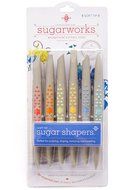 Innovative Sugarworks Soft Tip Shapers Cake Decorating Unique Tools (Pack of 6), Light Gray N2