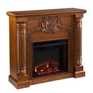 Romano Electric Fireplace - Salem Antique Oak N3