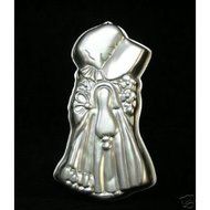 Wilton Holly Hobbie Girl Doll Dolly Cake Pan (502-194, 1975) American Greetings Retired