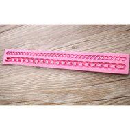 Genenic 3D Purse Bag Silicone Fondant Long Chain Mould Cake Decorating Mold