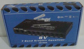 nippon Audiopipe Eq707x 7 Band Parametric Equalizer With Subwoofer Sub Output