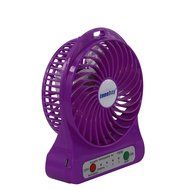 Innobay&reg; Mini Handy Portable Rechargeable Fan Operated by Built-in Lithium Battery, 7 blades, 4 Speeds of Air... N22