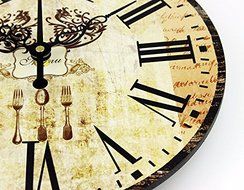 Kitchen decorative wall clocks absolutely silent fashion wall watches home decor clock