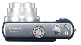 Panasonic Lumix DMC-TZ3A 7.2MP Digital Camera with 10x Optical Image Stabilized Zoom (Blue) N4