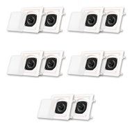 Acoustic Audio CS-I42S-5PR 150 Watt 4" 2-Way Home Theater In-Wall/Ceiling Speakers (5-Pair)