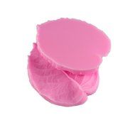 YIJIA 2Pcs/Set Leaf Shape Press Silicone Mold Cake Decoration Mould Baking Pastry Tools