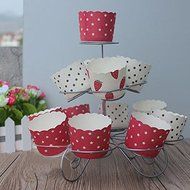 3 Layers Iron Cake Stand 13 Cupcake Holder Cup Tray