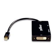 gofanco [5-pack] Gold Plated 6 Feet Mini DisplayPort to DVI Adapter Cable (Black) - Thunderbolt 2 Compatible for... N15