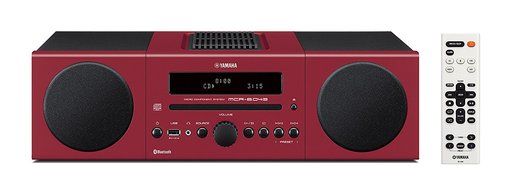 Yamaha MCR-B043RE Desktop Audio System, Red N3
