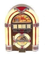 Classic JB100 '40s Revival Jukebox with CD Player and AM / FM Tuner