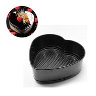 Gabkey 7 inch circular Springform interlocking and leak-proof seal carbon Cake Pan N2