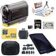 Sony HDR-AS30V HD POV Action Camcorder with 47stPhoto Ultimate Accessory Kit Includes - 32GB High-Speed Micro... N3