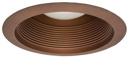 NICOR Lighting 17550ANKWL Airtight Cone Baffle Wet Location, 6-Inch, Nickel by NICOR Lighting
