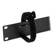 StarTech.com 2U Horizontal Finger Duct Rack Cable Management Panel with Cover CMDUCT2U Black