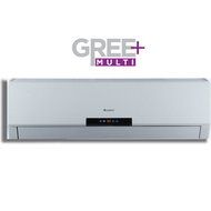 Gree +Multi Penta-Zone Mini Split Ductless Split 42,000 BTU Inverter Heat 9k 9k 9k 9k 12k N20