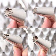 52pcs Icing Piping Nozzles Tips Tool Set Decorating Cake Sugar Craft Fondant Pastry N5