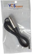 YCS Basics 10 Foot XLR Female To 3.5mm Stereo Male Cable N4
