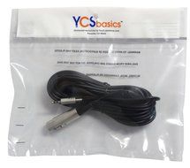 YCS Basics 10 Foot XLR Female To 3.5mm Stereo Male Cable N5