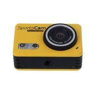 Action Camera, TONSEE F39 HD 1080P WIFI Sports Helmet Camera 5.0MP Waterproof Camcorder - Yellow N4