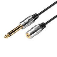 BATIGE Aluminum 6.35mm 1/4 Inch Stereo Plug Male to 3.5mm Stereo Jack Female Socket Headphone Extension Cable... N3