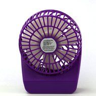 Innobay&reg; Mini Handy Portable Rechargeable Fan Operated by Built-in Lithium Battery, 7 blades, 4 Speeds of Air... N32