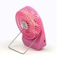 Innobay&reg; Mini Handy Portable Rechargeable Fan Operated by Built-in Lithium Battery, 7 blades, 4 Speeds of Air... N35