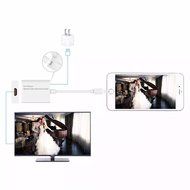 Lightning to HDMI Adapter, Male to HDMI Female High Definition 1080P Audio Video Converter Cable, Compatible with...