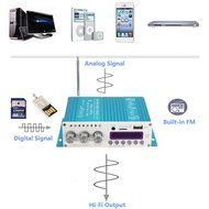 Bluetooth Car Amplifier, ELEGIANT Mini Hi-Fi Stereo Audio AMP with Remote Control,Support FM/MP3/TF/USB/DVD for... N2