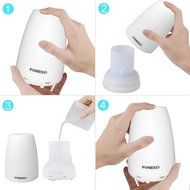 100ml Foneso Essential Oil Diffuser Ultrasonic Aromatherapy Cool Mist Humidifier Whisper Quiet Waterless Auto... N2