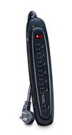 V7 SA0706B-8N6 Home/Office Surge Protector (7 Outlets, EMI-/RFI-Filter, Low profile wall plug, keyhole mounting... N8