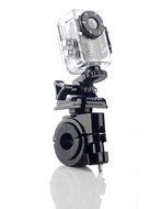 Veho VCC-A006-PHM Professional Handlebar and Helmet Mount for MUVI Atom and MUVI Atom NPNG (Black) N4