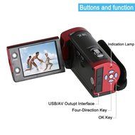 Camera Camcorders, Besteker Portable Digital Video Camcorder HD Max. 16.0 Megapixels 1280*720P DV 2.7 Inches TFT... N28