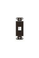 LEVITON 41643-T 3-Port QuickPort Decora Platform, Light Almond N14