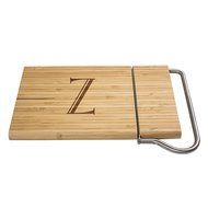 Cathy's Concepts Personalized Bamboo Cheese Slicer, Letter A N29