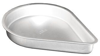 Fat Daddio&#039;s Anodized Aluminum Teardrop Cake Pan, 8 Inch x 2 Inch