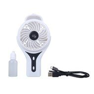 Handheld Misting Fan Portable Mini Battery Fan Personal Rechargeable Mist Humidifier for Beauty, Home 3 Speeds... N10