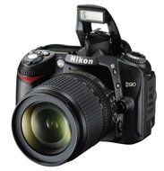 Nikon D90 with Af-s Dx Nikkor 18-55mm F/3.5-5.6g Vr Lens Kit