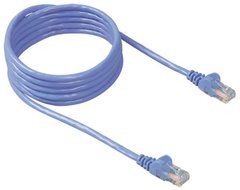 Belkin RJ45 CAT 5e Snagless Molded Patch Cable (25 Feet, Blue)
