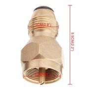 Ecoolbuy Propane Refill Adapter Lp Gas Cylinder Tank Coupler Heater Camping Hunt Propane One Pound Tank Refill... N4