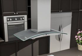 Z Line GL14i-36 760 CFM Island Mount Range Hood, 36" N2