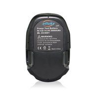 efluky 2Pack 3.0Ah 14.4V Power Tool Replacement Battery for Dewalt DC DW Series DC9091 DE9038 DE9091 DE9092 DE9094... N3
